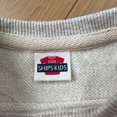 SHIPS KIDS トレーナー　100サイズの画像