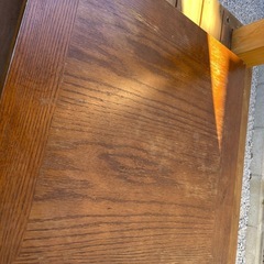 無印　木製　テーブル　年代物　の画像