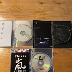 嵐のツアーDVD３枚セットの画像