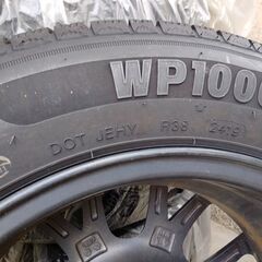 4本セット　スタッドレスタイヤ　ホイール付き　175/65R15 84T　WP1000　ホイールセットの画像