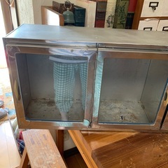 昭和レトロ　商店陳列棚の画像