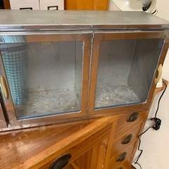 昭和レトロ　商店陳列棚の画像