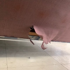 【ジモティー割引で最大15％OFF⭐️】 カリモク karimoku コロニアル 3人掛けソファー 花柄の画像