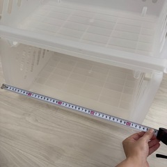 ニトリ 積み重ね収納ラック 2つセットの画像