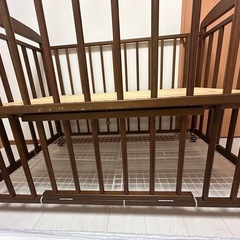 ベビーベッド 120cm×70cm SAWA BABYの画像