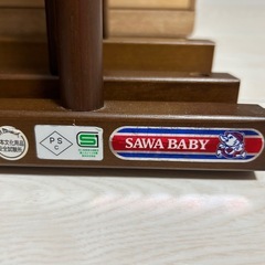 ベビーベッド 120cm×70cm SAWA BABYの画像