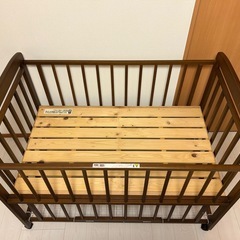 ベビーベッド 120cm×70cm SAWA BABYの画像