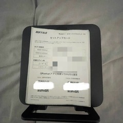 バッファロー 無線LAN Wi-Fiルーターの画像