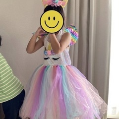 ハロウィン　コスプレ衣装　ユニコーン　女の子の画像