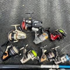 釣具まとめて　竿リール三脚の画像