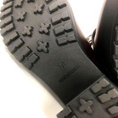 【新品保管品】‪︎❤︎‪︎ フリッカ☆厚底靴 ブラウン 紐タイプ Mの画像
