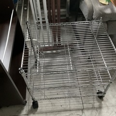 スチールラック　中サイズ　　中古の画像