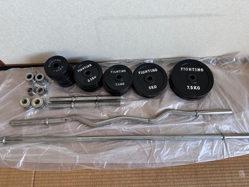 【10/30まで！！31日にお渡し可能】筋トレ　ダンベル一式