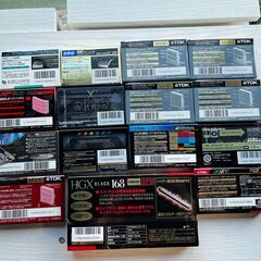 カセットテープ ビデオテープ 15本 未開封の画像