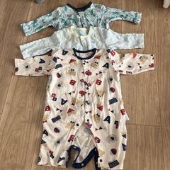 60-80センチ春秋男の子ロンパースの画像