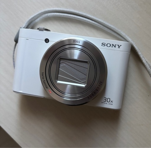最終値下げ！〜10/10（金）までSONY DSC-WX500 ソニー デジタルカメラ デジカメ ホワイト 光学30倍 美品　全国