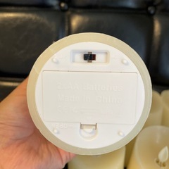 電池タイプのろうそくの画像