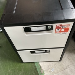 収納ケース　訳ありで鍵不足　　2段　中古　の画像