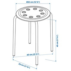 IKEA イケア　イス/チェア　2個セットの画像