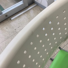 【ジモティー割引で最大15％OFF⭐️】 オフィスチェア 緑の画像
