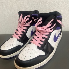 ナイキ エア 29cmジョーダン 1 ミッド SE "コートパープルの画像