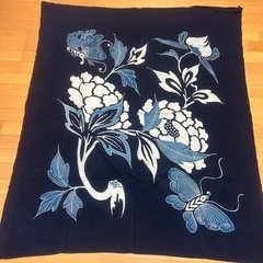 かすり様の布の画像