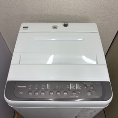 ⭐️PANASONIC⭐️ 全自動洗濯機 2021年 7.0Kg 大阪市近郊配送無料の画像