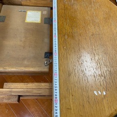 サイズ可変式　ダイニングテーブルの画像