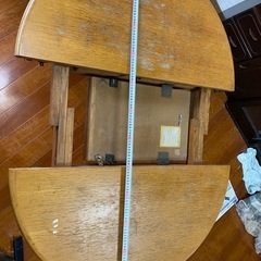 サイズ可変式　ダイニングテーブルの画像