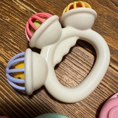 赤ちゃん おもちゃ シャカリンリン ベビーカー用品の画像