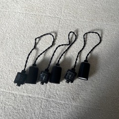 ダクトレール ブラック 付属品付き 電球なしの画像