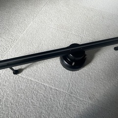 ダクトレール ブラック 付属品付き 電球なしの画像