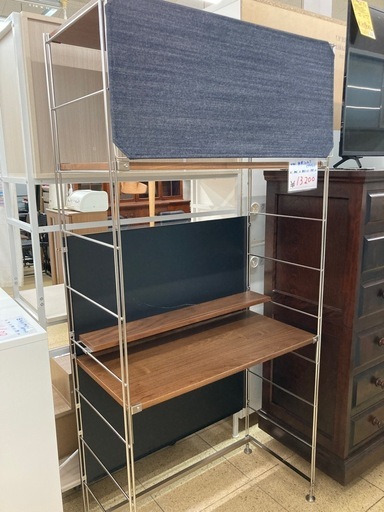 リユースマン倉敷、無印シェルフ、ブラウン、棚、収納