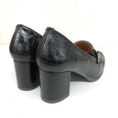 【未使用】‪︎❤︎‪︎ flicka/フリッカ☆ビットパンプス M ブラックの画像