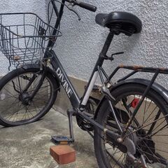 自転車　（パンクあり）の画像