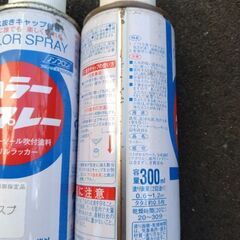 【取引予定者決まりました】カラースプレー　アクリルラッカーの画像