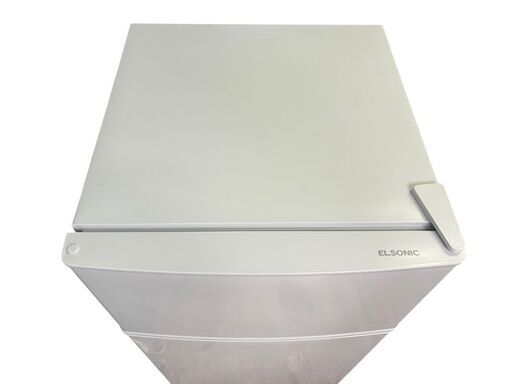 エルソニック ELSONIC 2ドア冷蔵庫 ECH-R85 2024年製 85L 動作確認済 美品 直接引取OK 