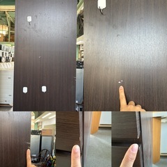⭐️NITORI⭐️ マルチタンス 洋服、衣類収納 ダークブラウン 大阪市近郊配送無料の画像