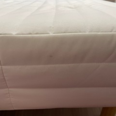 無印良品　脚付シングルベッド
の画像
