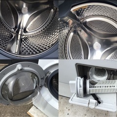 【超破格】👑2023年製IRIS OHYAMAドラム式洗濯乾燥機　コンパクト　FLK832  配達無料の画像