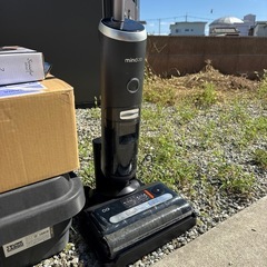 掃除機、サンドクリエ抗菌砂、フライパン収納の画像