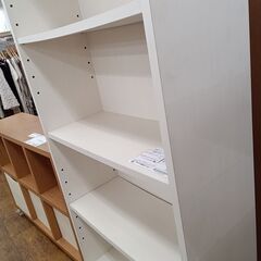 ★リユースのサカイ水戸店★  収納ラック ホワイト H165×D30.5×W70 クリーニング済み MT5712の画像
