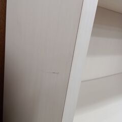 ★リユースのサカイ水戸店★  収納ラック ホワイト H165×D30.5×W70 クリーニング済み MT5712の画像