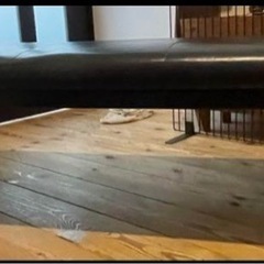 4〜5人　コクヨ　ロビー　ベンチ　待合室　ソファ　黒　ステンレス　レザー　の画像