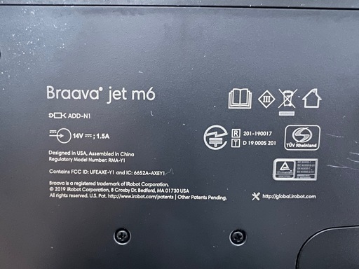 iRobot Braava jet m6 本体 パッド付き