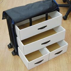 イーグルレーシング ラジコンバック ピットステーション 幅62×奥25×高52cm キャスター付き ブラック 引き出し収納 札幌市 清田区 平岡の画像