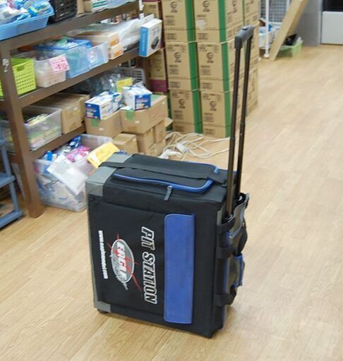 イーグルレーシング ラジコンバック ピットステーション 幅62×奥25×高52cm キャスター付き ブラック 引き出し収納 札幌市 清