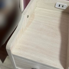 ミラー付き 収納の画像