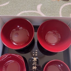 寒川神社　お食い初め食器の画像