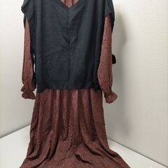 レディース ワンピース シャツワンピース ワイドパンツ 3点セット まとめ売り 秋冬春服 新品タグ付あり　251009-3Tの画像